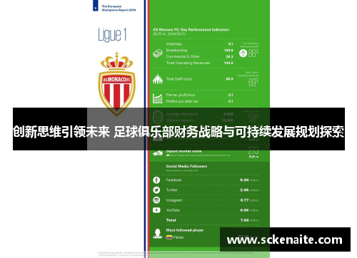 创新思维引领未来 足球俱乐部财务战略与可持续发展规划探索