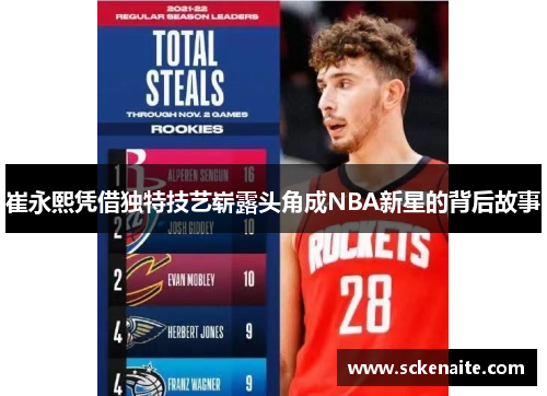 崔永熙凭借独特技艺崭露头角成NBA新星的背后故事